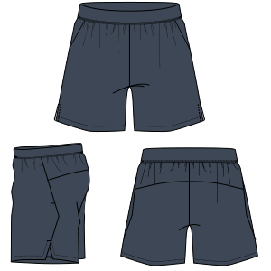 Moldes de confeccion para HOMBRES Shorts Short 9453